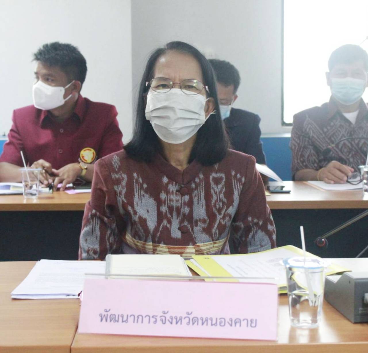 พช.หนองคาย ร่วมประชุมคณะทำงานจัดทำแผนบูรณาการกิจกรรมในโครงการโรงเรียนเพียงหลวง ในทูลกระหม่อมหญิงอุบลรัตนราชกัญญา สิริวัฒนาพรรณวดี จังหวัดหนองคาย ครั้งที่ 1/2564