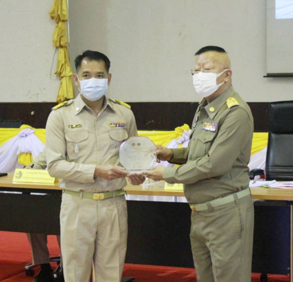 พช.หนองคาย ร่วมประชุมคณะกรมการจังหวัดและหัวหน้าส่วนราชการประจำจังหวัด ครั้งที่ 1/2564