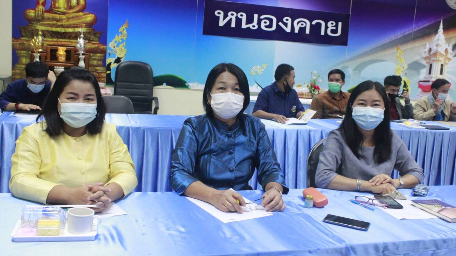 พช.หนองคาย ร่วมรับฟังการบรรยายโครงการฝึกอบรมพัฒนากรระหว่างประจำการ ด้านบริหารการเปลี่ยนแปลง ประจำปีงบประมาณ พ.ศ. 2564