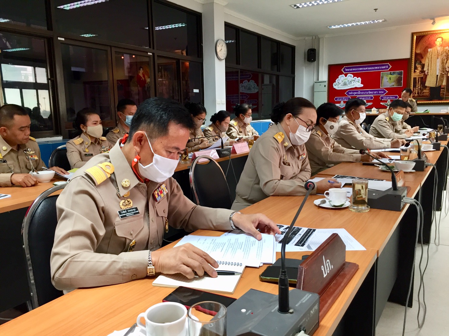พช.หนองคาย ร่วมประชุมนายอำเภอและหัวหน้าส่วนราชการสังกัดกระทรวงมหาดไทย ครั้งที่ 1/2564