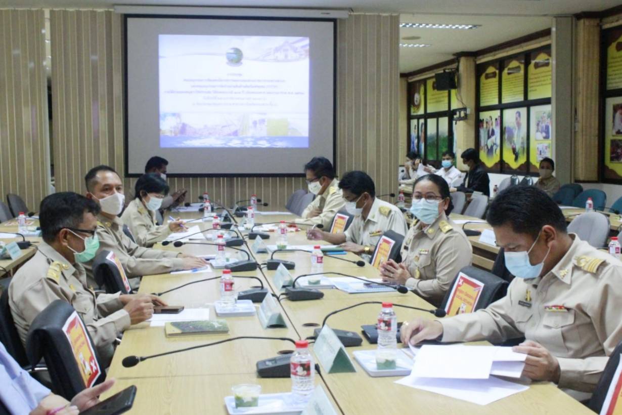 จังหวัดหนองคาย ประชุมคณะอนุกรรมการจัดแสดงนิทรรศการผลงานของส่วนราชการกระทรวงต่างๆและคณะอนุกรรมการจัดจำหน่ายสินค้าผลิตภัณฑ์ชุมชน (OTOP) ภายใต้งานฉลองอนุสาวรีย์ปราบฮ่อ ใต้ร่มพระบารมี 194 ปี เมืองหนองคาย และงานกาชาด พ.ศ. 2564