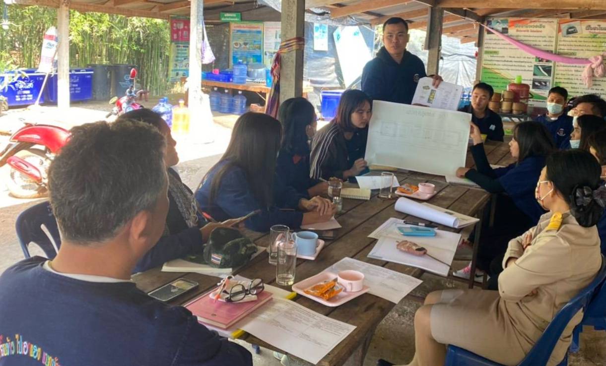 พช.หนองคาย ลงพื้นที่ติดตามการดำเนินงานโครงการพัฒนาพื้นที่ต้นแบบการพัฒนาคุณภาพชีวิตตามหลักทฤษฎีใหม่ ประยุกต์สู่ “โคก หนอง นา โมเดล” ในระดับอำเภอ และ การปฏิบัติหน้าที่นักพัฒนาพื้นที่ต้นแบบ(นพต.)ตามโครงการฯ