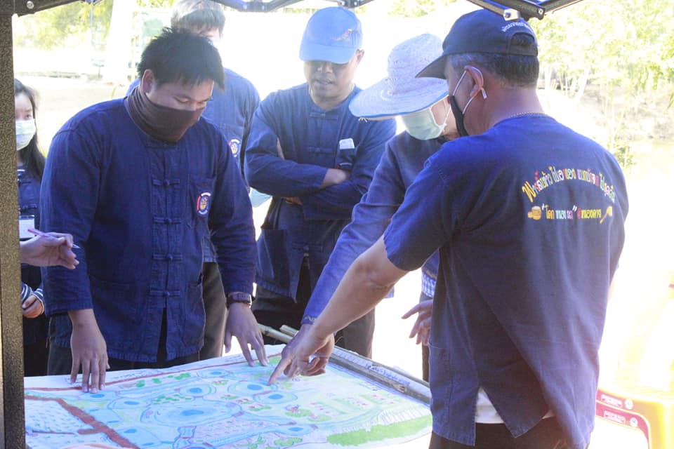 พช.หนองคาย ลงพื้นที่ติดตามการดำเนินงานโครงการพัฒนาพื้นที่ต้นแบบการพัฒนาคุณภาพชีวิตตามหลักทฤษฎีใหม่ ประยุกต์สู่ “โคก หนอง นา โมเดล” ในระดับอำเภอ และ การปฏิบัติหน้าที่นักพัฒนาพื้นที่ต้นแบบ(นพต.)ตามโครงการฯพื้นที่อำเภอท่าบ่อ