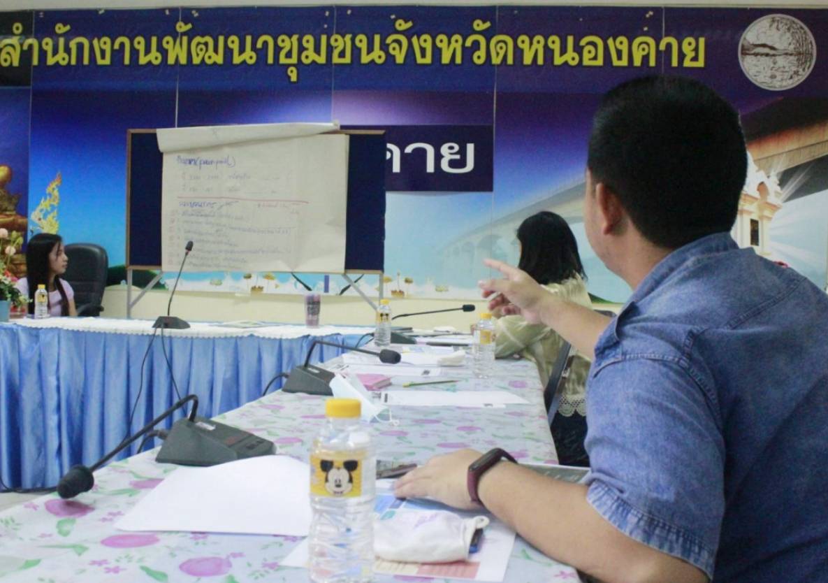 พช.หนองคาย ประชุมจัดทำข้อมูลเสนอผลงานโครงการเพื่อขอรับรางวัลเลิศรัฐ ประจำปี 2564