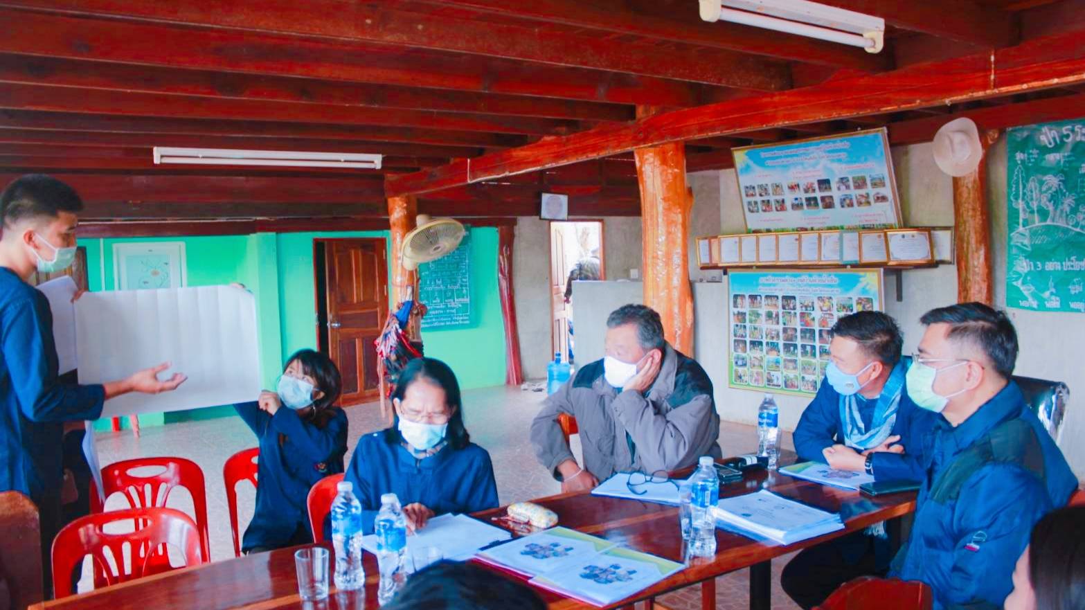 พช.หนองคาย ลงพื้นที่ติดตามการดำเนินงานโครงการพัฒนาพื้นที่ต้นแบบการพัฒนาคุณภาพชีวิตตามหลักทฤษฎีใหม่ ประยุกต์สู่ “โคก หนอง นา โมเดล” ในระดับอำเภอ และ การปฏิบัติหน้าที่นักพัฒนาพื้นที่ต้นแบบ(นพต.)ตามโครงการฯ