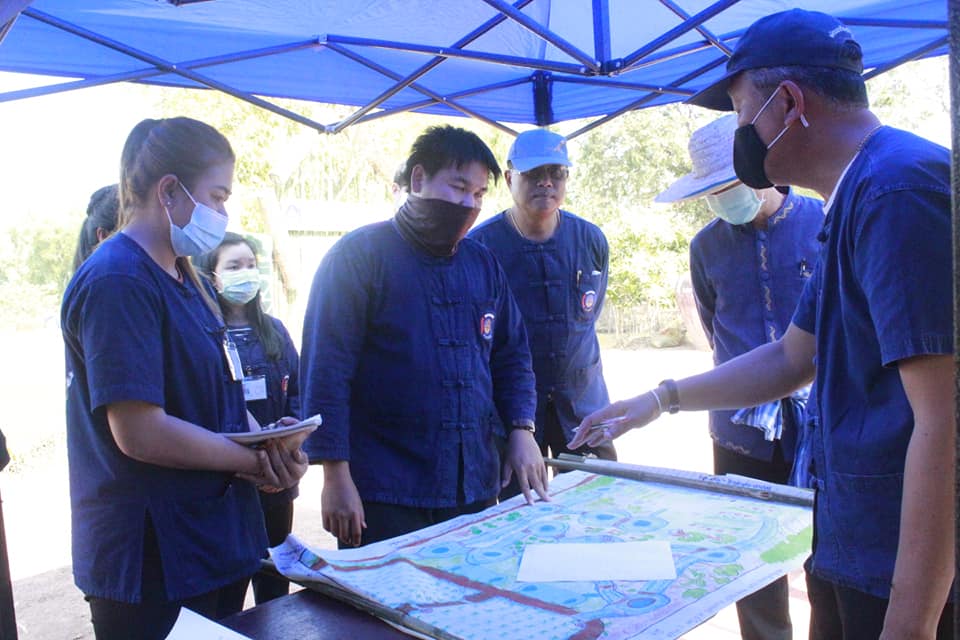 พช.หนองคาย ลงพื้นที่ติดตามการดำเนินงานโครงการพัฒนาพื้นที่ต้นแบบการพัฒนาคุณภาพชีวิตตามหลักทฤษฎีใหม่ ประยุกต์สู่ “โคก หนอง นา โมเดล” ในระดับอำเภอ และ การปฏิบัติหน้าที่นักพัฒนาพื้นที่ต้นแบบ(นพต.)ตามโครงการฯพื้นที่อำเภอท่าบ่อ