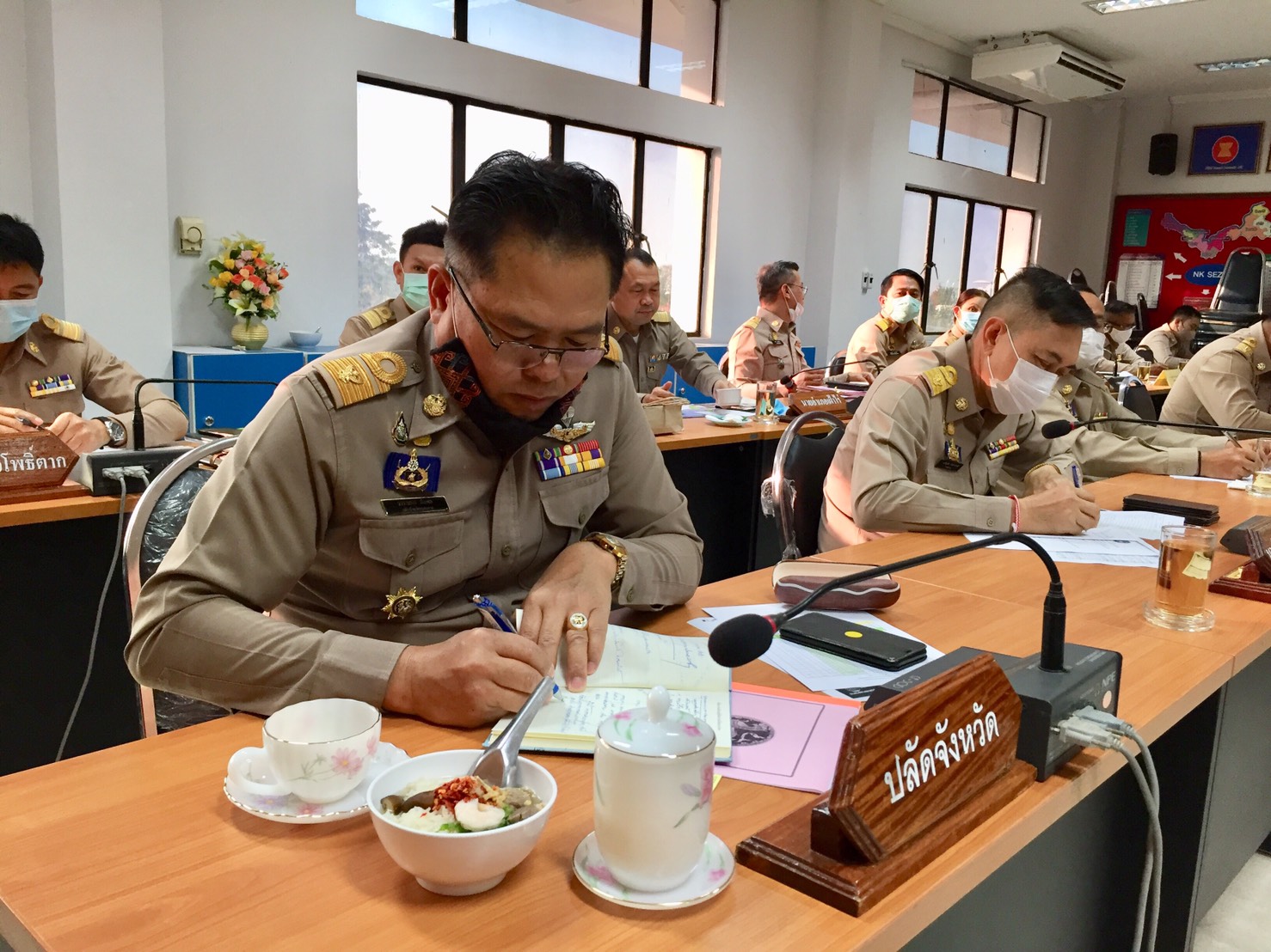 พช.หนองคาย ร่วมประชุมนายอำเภอและหัวหน้าส่วนราชการสังกัดกระทรวงมหาดไทย ครั้งที่ 1/2564