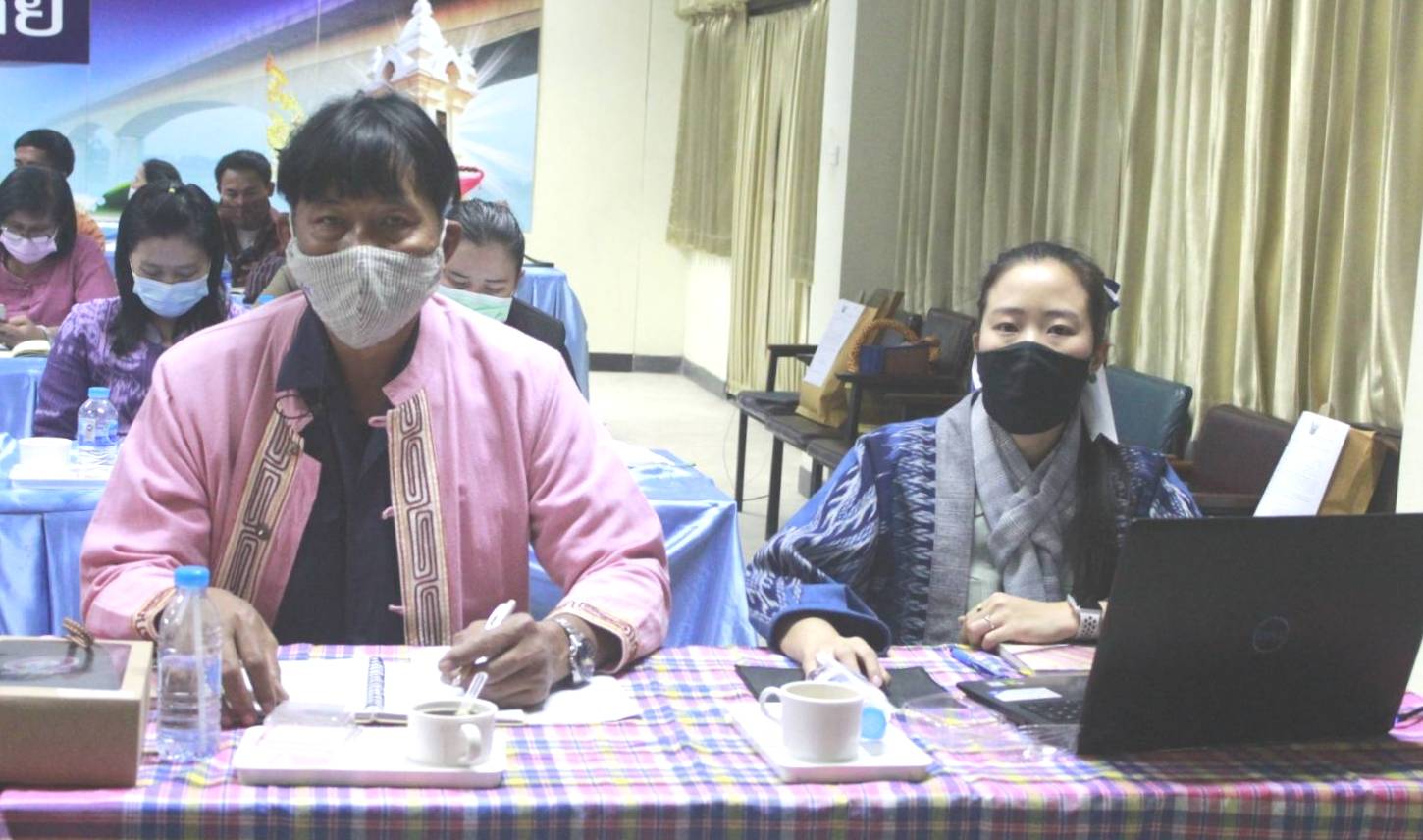 พช.หนองคาย ร่วมรับฟังการบรรยายโครงการฝึกอบรมพัฒนากรระหว่างประจำการ ด้านบริหารการเปลี่ยนแปลง ประจำปีงบประมาณ พ.ศ. 2564