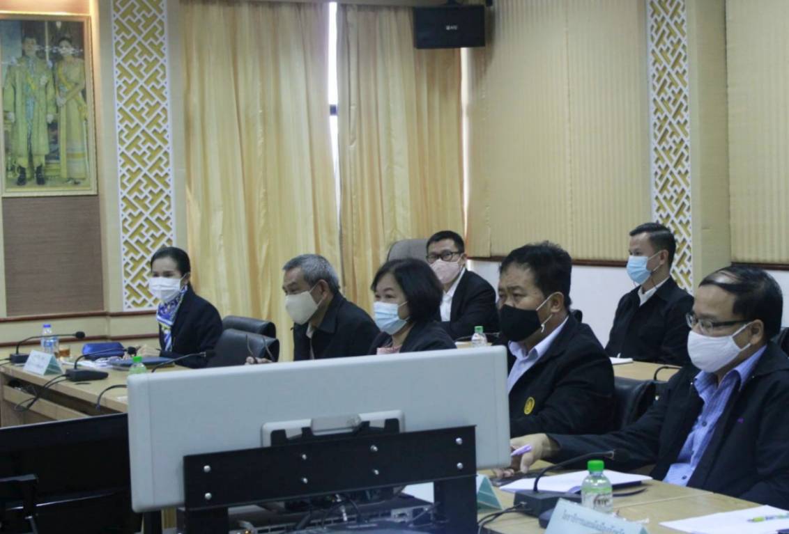 จังหวัดหนองคาย ประชุมชี้แจงข้อราชการสำคัญผ่านระบบวีดิทัศน์ทางไกล (VCS) กับ ผู้ว่าราชการจังหวัด