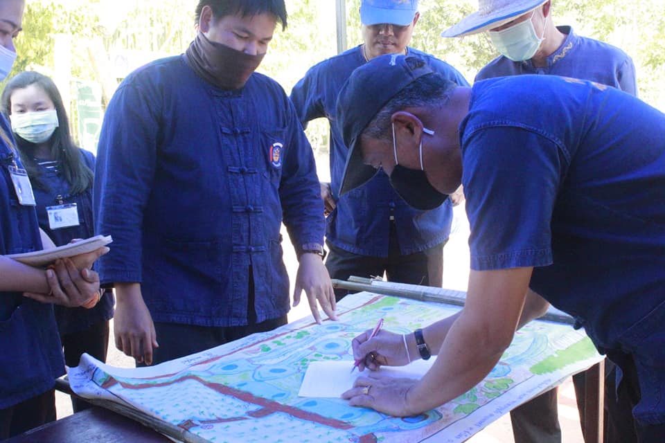 พช.หนองคาย ลงพื้นที่ติดตามการดำเนินงานโครงการพัฒนาพื้นที่ต้นแบบการพัฒนาคุณภาพชีวิตตามหลักทฤษฎีใหม่ ประยุกต์สู่ “โคก หนอง นา โมเดล” ในระดับอำเภอ และ การปฏิบัติหน้าที่นักพัฒนาพื้นที่ต้นแบบ(นพต.)ตามโครงการฯพื้นที่อำเภอท่าบ่อ