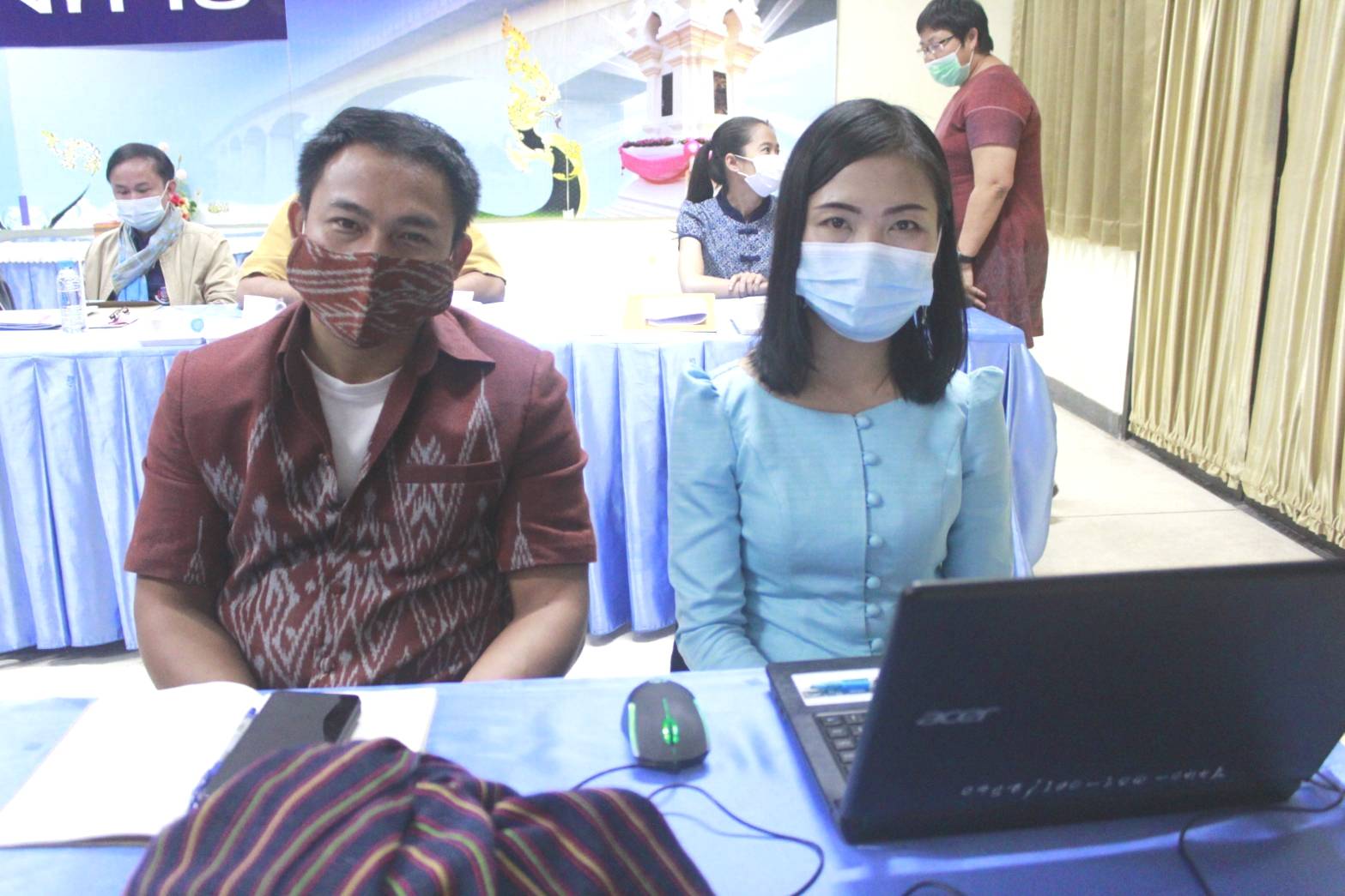 พช.หนองคาย ร่วมรับฟังการบรรยายโครงการฝึกอบรมพัฒนากรระหว่างประจำการ ด้านบริหารการเปลี่ยนแปลง ประจำปีงบประมาณ พ.ศ. 2564