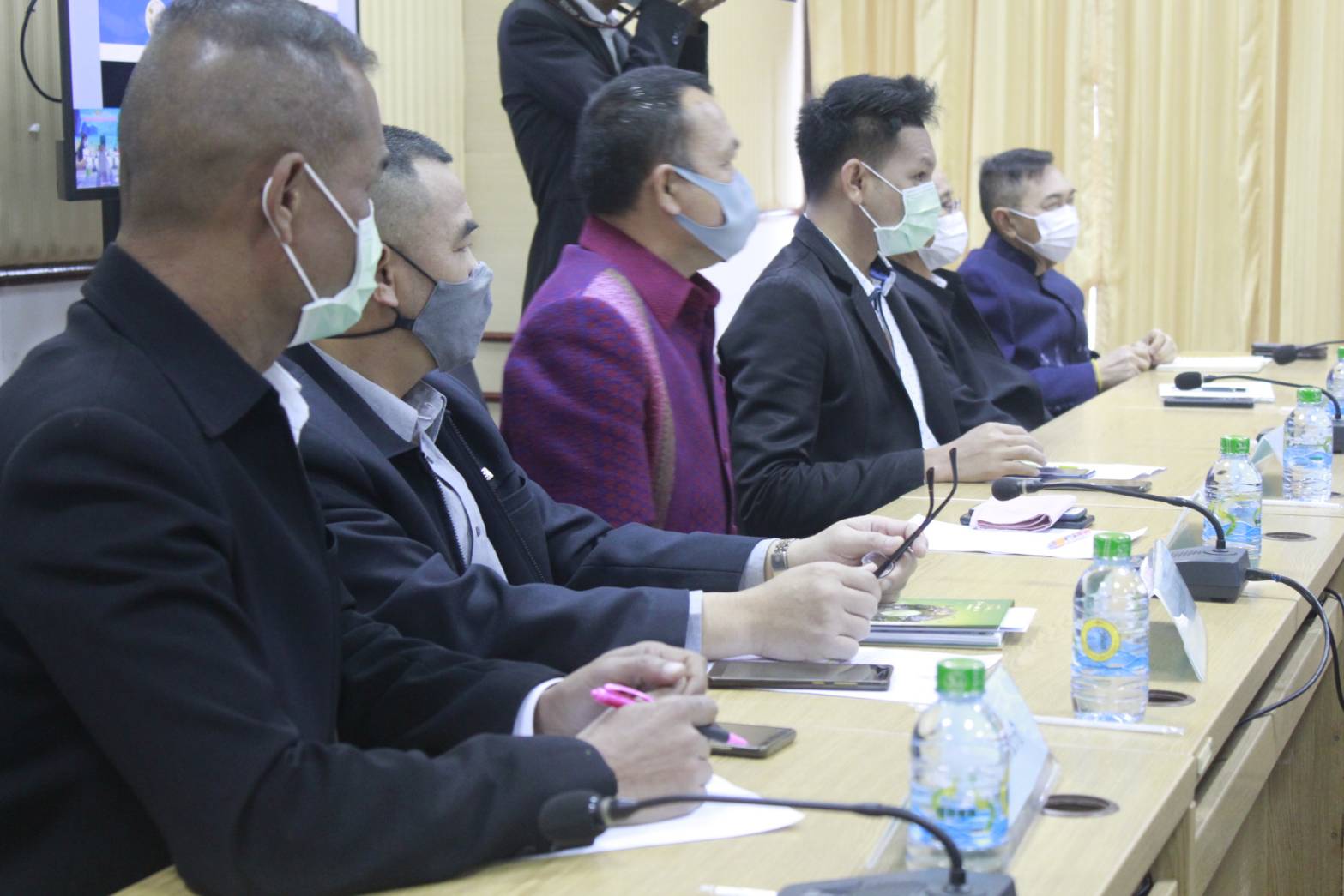 จังหวัดหนองคาย ประชุมชี้แจงข้อราชการสำคัญผ่านระบบวีดิทัศน์ทางไกล (VCS) กับ ผู้ว่าราชการจังหวัด