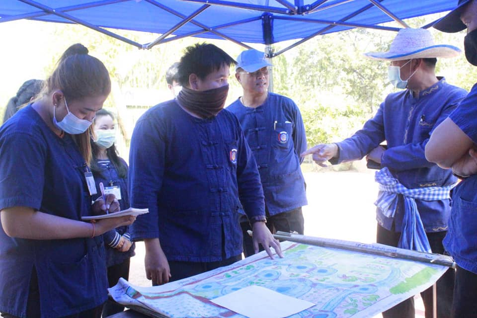 พช.หนองคาย ลงพื้นที่ติดตามการดำเนินงานโครงการพัฒนาพื้นที่ต้นแบบการพัฒนาคุณภาพชีวิตตามหลักทฤษฎีใหม่ ประยุกต์สู่ “โคก หนอง นา โมเดล” ในระดับอำเภอ และ การปฏิบัติหน้าที่นักพัฒนาพื้นที่ต้นแบบ(นพต.)ตามโครงการฯพื้นที่อำเภอท่าบ่อ