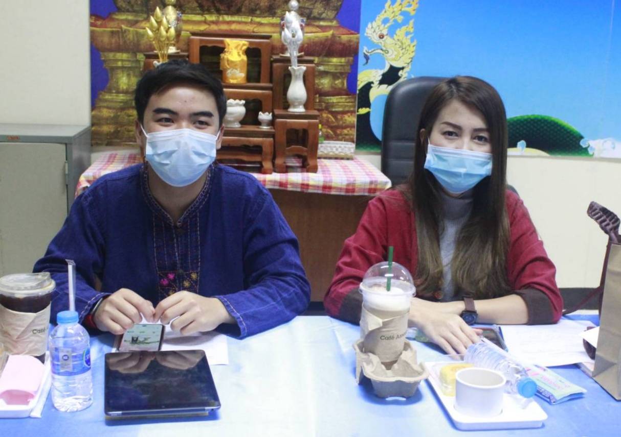 พช.หนองคาย ร่วมรับฟังการบรรยายโครงการฝึกอบรมพัฒนากรระหว่างประจำการ ด้านบริหารการเปลี่ยนแปลง ประจำปีงบประมาณ พ.ศ. 2564