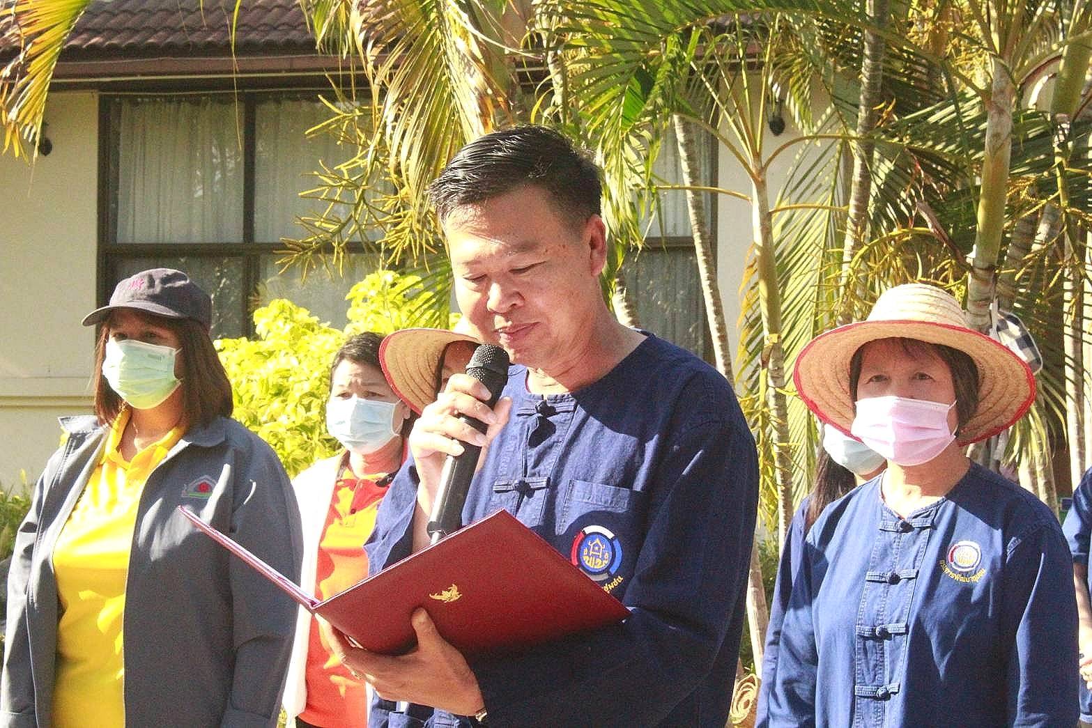 นายประเสริฐ ลือชาธนานนท์ ผู้ว่าราชการจังหวัดหนองคาย เป็นประธานในกิจกรรม “การน้อมนำแนวพระราชดำริของสมเด็จพระกนิษฐาธิราชเจ้ากรมสมเด็จพระเทพรัตนราชสุดาฯ สยามบรมราชกุมารี สร้างความมั่นคงทางอาหาร สู่ปฏิบัติการ 90 วัน ปลูกผักสวนครัว เพื่อสร้างความมั่นคงทางอาหาร รอบ 2