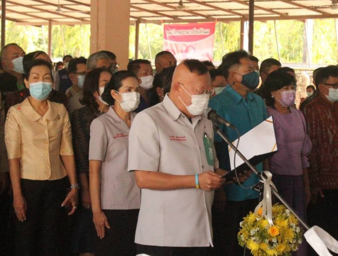 พช.หนองคาย​ ร่วมโครงการการบริการจังหวัดเคลื่อนที่แบบบูรณาการ​และหน่วยบำบัดทุกข์​ บำรุงสุข​ จังหวัดหนองคาย​ ณ​ บริเวณโรงเรียนพานพร้าว​ ตำบลพานพร้าว​ อำเภอศรีเชียงใหม่​