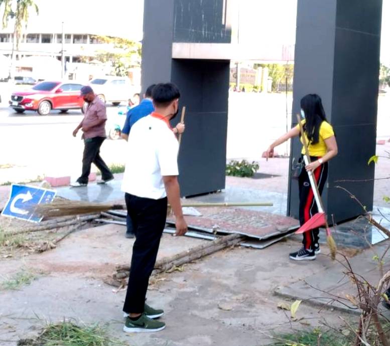 พช.หนองคาย ร่วมกิจกรรม BIG CLEANING DAY โครงการบ้านสวย เมืองงาม “หนองคายเมืองท่องเที่ยวและน่าอยู่ ริมฝั่งโขง