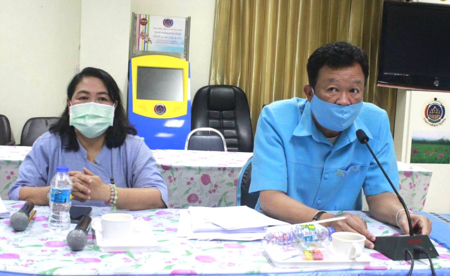 พช.หนองคาย เปิดโครงการส่งเสริมและพัฒนาหมู่บ้านกองทุนแม่ของแผ่นดิน กิจกรรมเพิ่มศักยภาพคณะกรรมการศูนย์เรียนรู้กองทุนแม่ของแผ่นดินระดับจังหวัด กิจกรรมย่อยที่ 1 ประชุมคณะกรรมการเครือข่ายกองทุนแม่ของแผ่นดินระดับจังหวัด