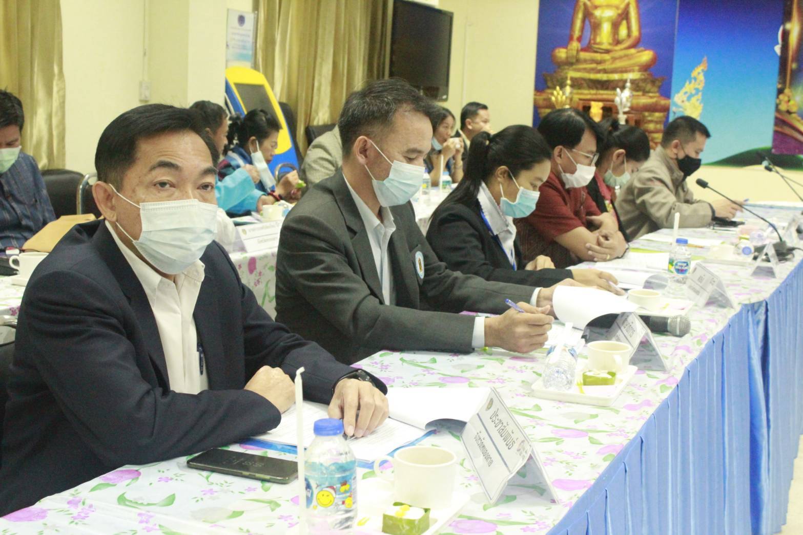 จังหวัดหนองคาย ประชุมคณะกรรมการประสานและขับเคลื่อนนโยบายสานพลังประชารัฐประจำจังหวัด (คสป.) และคณะทำงานขับเคลื่อนการพัฒนาเศรษฐกิจฐานรากและประชารัฐจังหวัดหนองคาย ครั้งที่ 1/2564