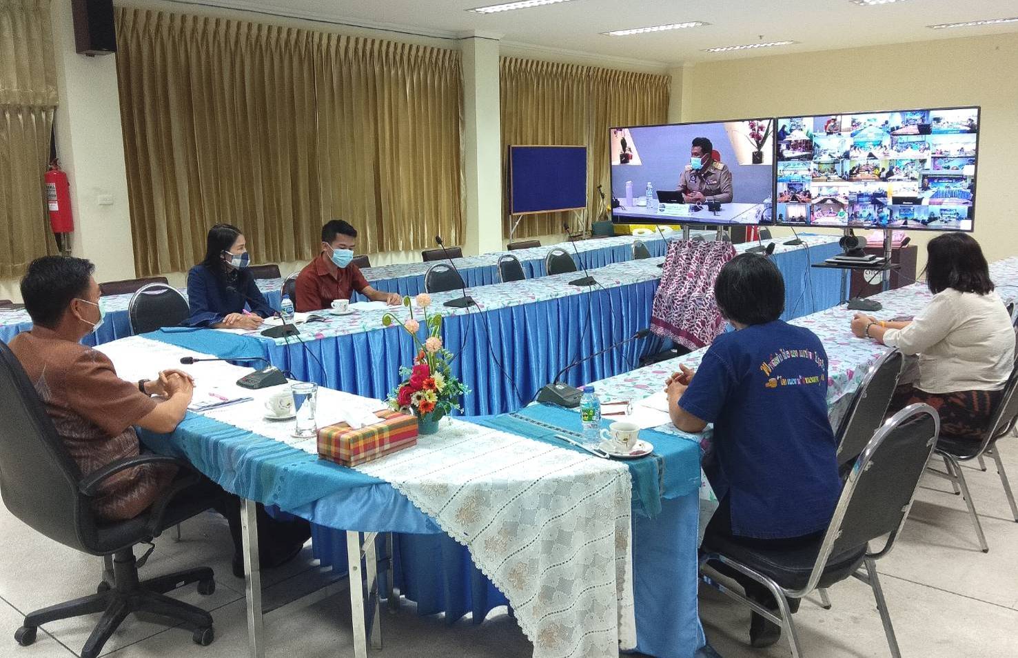 พช.หนองคาย เข้าร่วมประชุมกรมการพัฒนาชุมชน ครั้งที่ 1/2564 ผ่านระบบวีดิทัศน์ทางไกล (Video Conference)