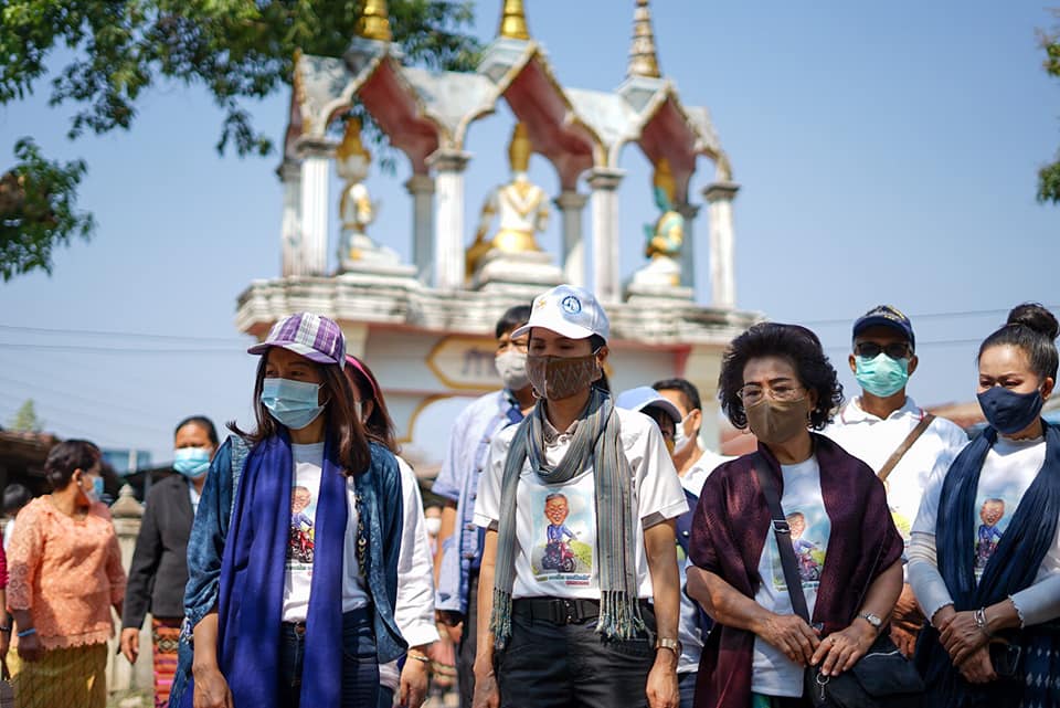 โครงการผู้ว่าพาสำรวจเส้นทาง “ตามรอยพญานาคา บูชาสิ่งศักสิทธิ์@หนองคาย” จุดที่ 2 ศาลาแก้วกู่ อำเภอเมืองหนองคาย หรือ วัดแขก อุทยาน 42 ไร่ ของสำนักปฏิบัติธรรมแก้วกู่ ที่ประดิษฐานรูปปั้นคอนกรีตเสริมเหล็กขนาดใหญ่กว่า 200 องค์