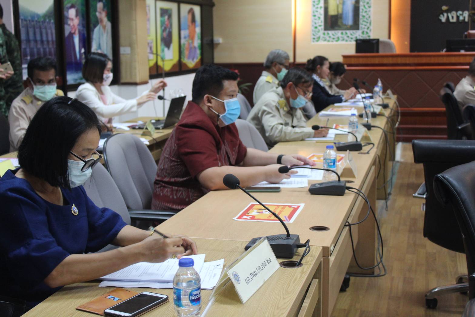 พช.หนองคาย ร่วมประชุมคณะกรรมการศูนย์อำนวยการป้องกันและปราบปรามยาเสพติดจังหวัดหนองคาย