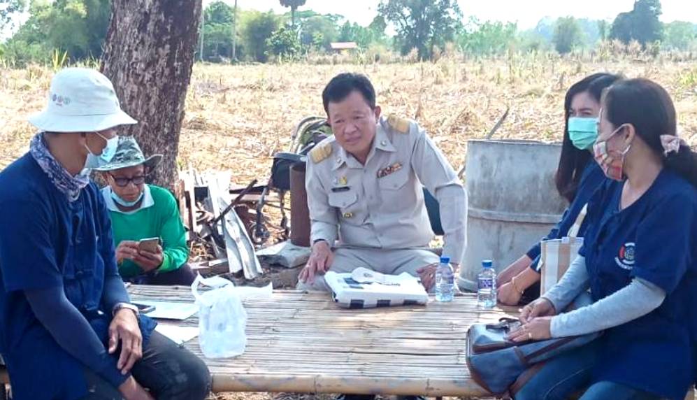 พช.หนองคาย ลงพื้นที่ติดตามการดำเนินงานโครงการพัฒนาพื้นที่ต้นแบบการพัฒนาคุณภาพชีวิตตามหลักทฤษฎีใหม่ ประยุกต์สู่ “โคก หนอง นา โมเดล” ในระดับอำเภอ และ การปฏิบัติหน้าที่นักพัฒนาพื้นที่ต้นแบบ(นพต.)ตามโครงการฯ ในพื้นที่อำเภอสระใคร