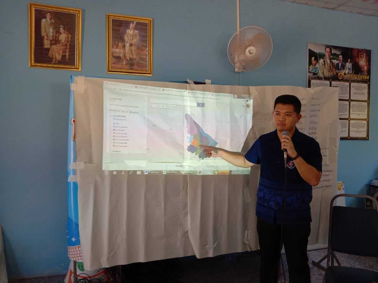 พช.หนองคาย ดำเนินโครงการการจัดทำสารสนเทศตำบลต้นแบบเพื่อการพัฒนาคุณภาพชีวิต ดำเนินการในระดับจังหวัด ประจำปี พ.ศ. 2564 ณ ตำบลนาดี อำเภอเฝ้าไร่ จังหวัดหนองคาย
