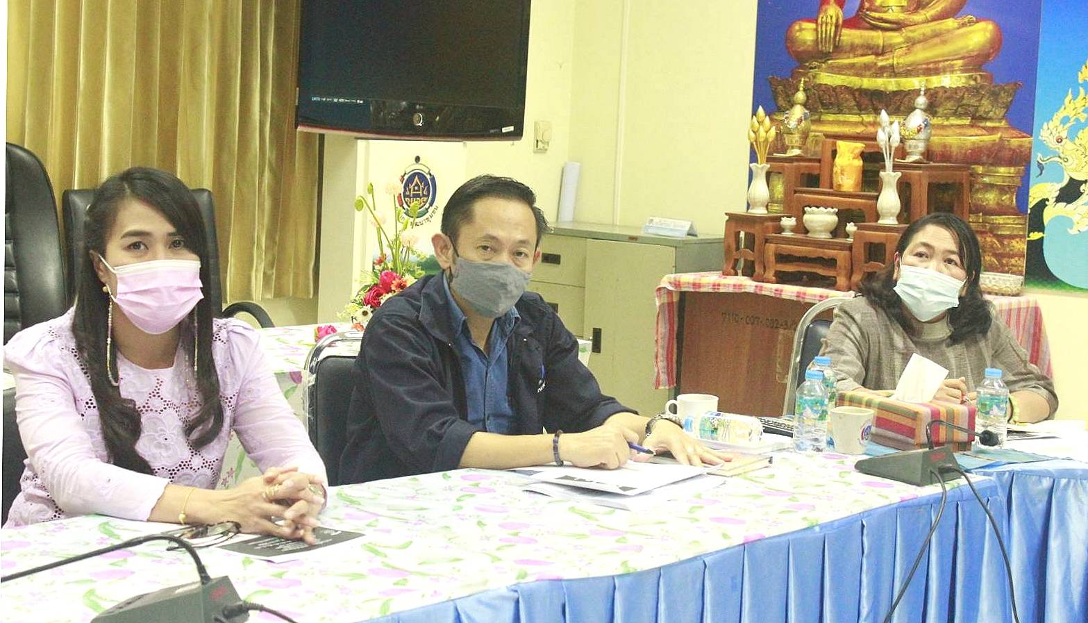 พช.หนองคาย ร่วมประชุมชี้แจงการดำเนินงานตามมาตรการปรับปรุงประสิทธิภาพในการปฏิบัติราชการ ประจำปีงบประมาณ พ.ศ.2564 ผ่านระบบวีดิทัศน์ทางไกล Video Conference