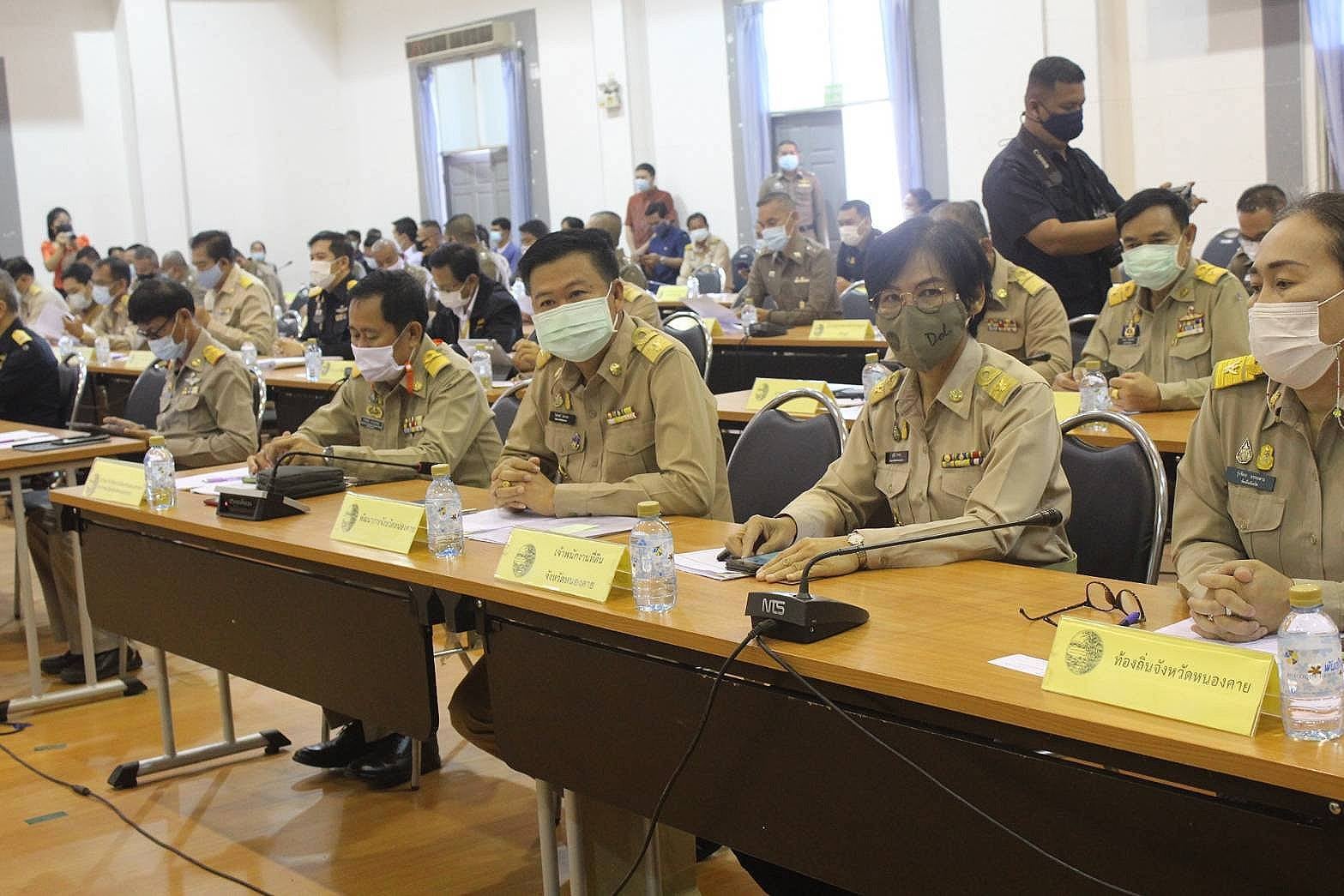 พช.หนองคาย ร่วมประชุมคณะกรมการจังหวัดและหัวหน้าส่วนราชการประจำจังหวัด​ ครั้งที่​ 2/2564