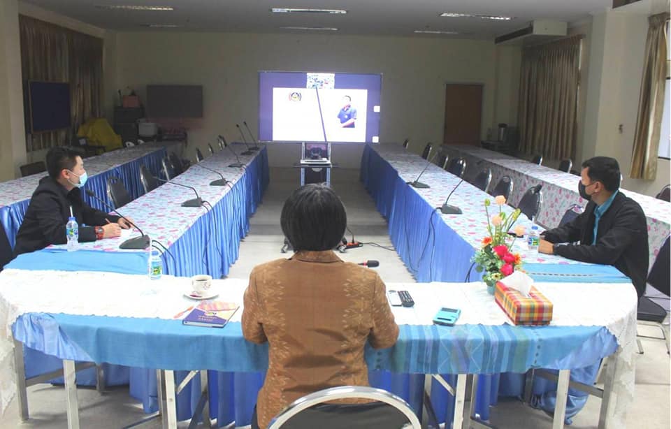 พช.หนองคาย ร่วมโครงการบำรุงรักษาระบบประชุมทางไกลผ่านอินเทอร์เน็ต​ (Conference) ปีงบประมาณ​ พ.ศ.​ 2564​ ​ผ่านระบบวีดิทัศน์ทางไกล Video Conference