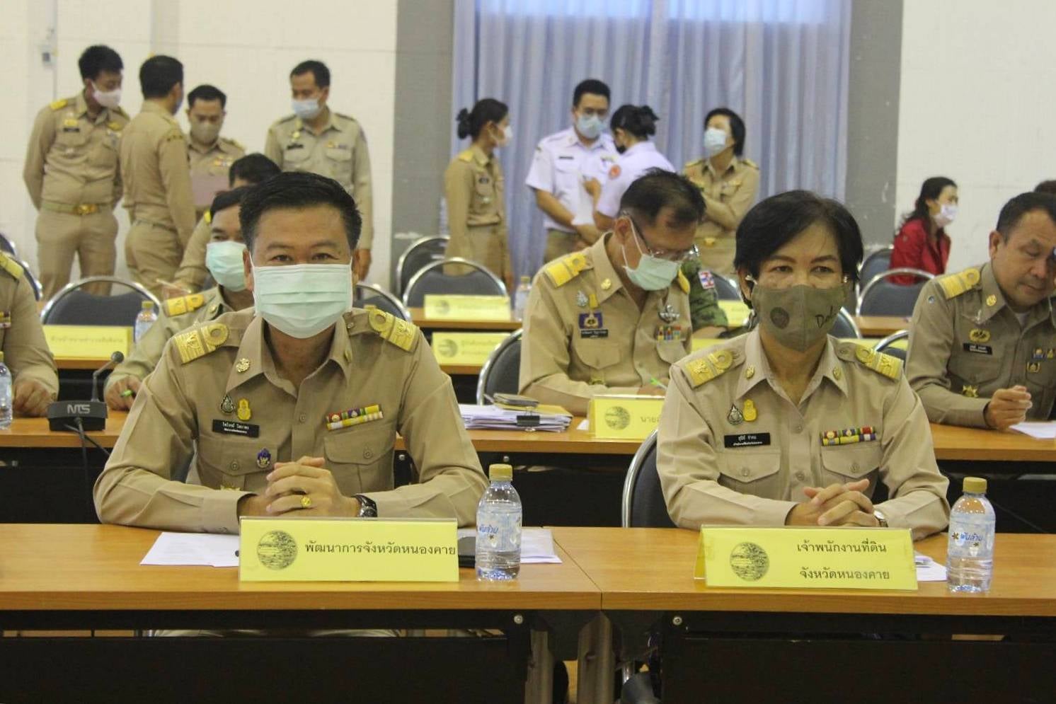 พช.หนองคาย ร่วมประชุมคณะกรมการจังหวัดและหัวหน้าส่วนราชการประจำจังหวัด​ ครั้งที่​ 2/2564