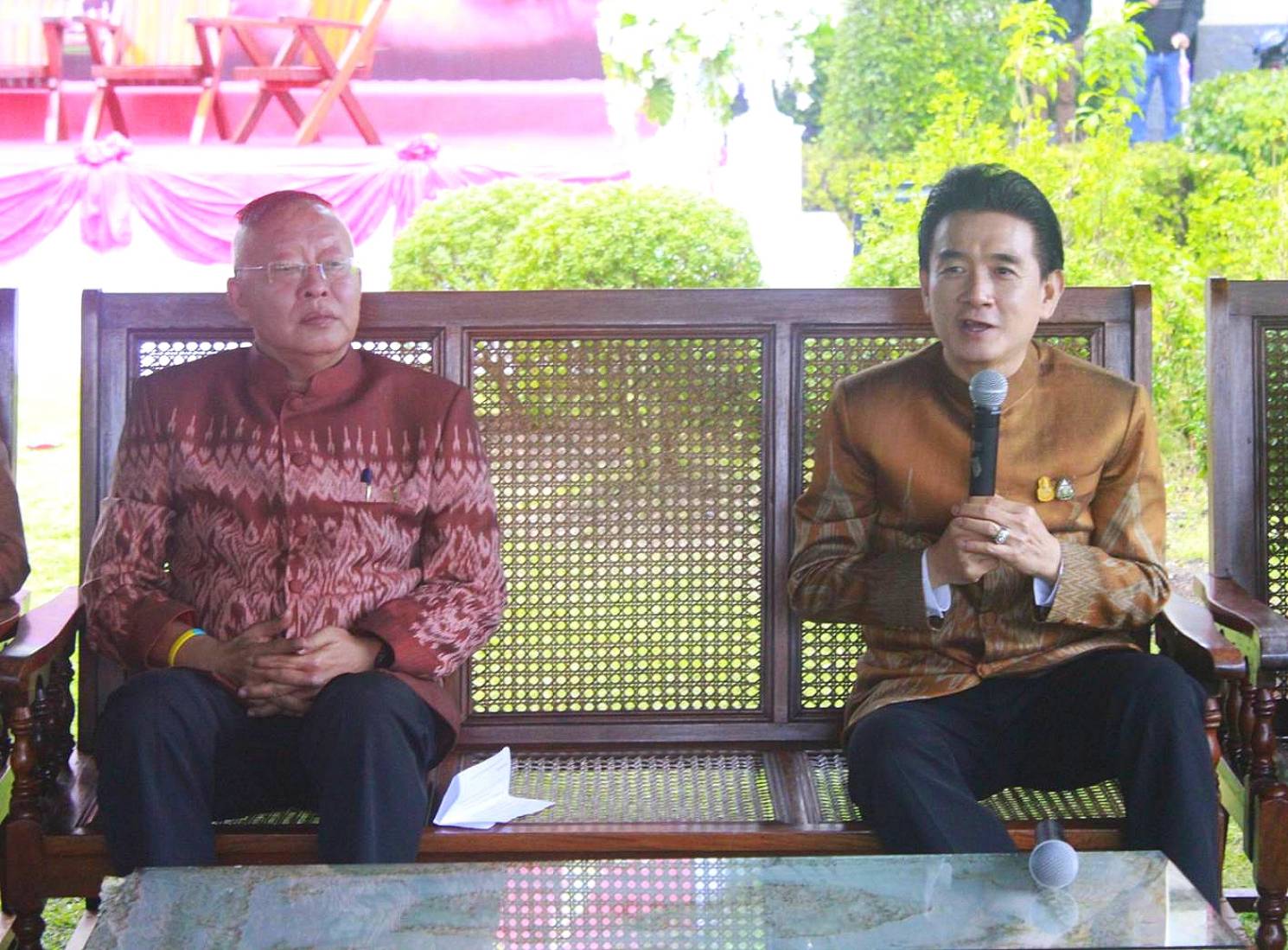 พช.หนองคาย ร่วมงานแถลงข่าวการจัดงาน “ฉลองอนุสาวรีย์ ใต้ร่มพระบารมี ๑๙๔ ปี เมืองหนองคาย และงานกาชาด พ.ศ.๒๕๖๔”