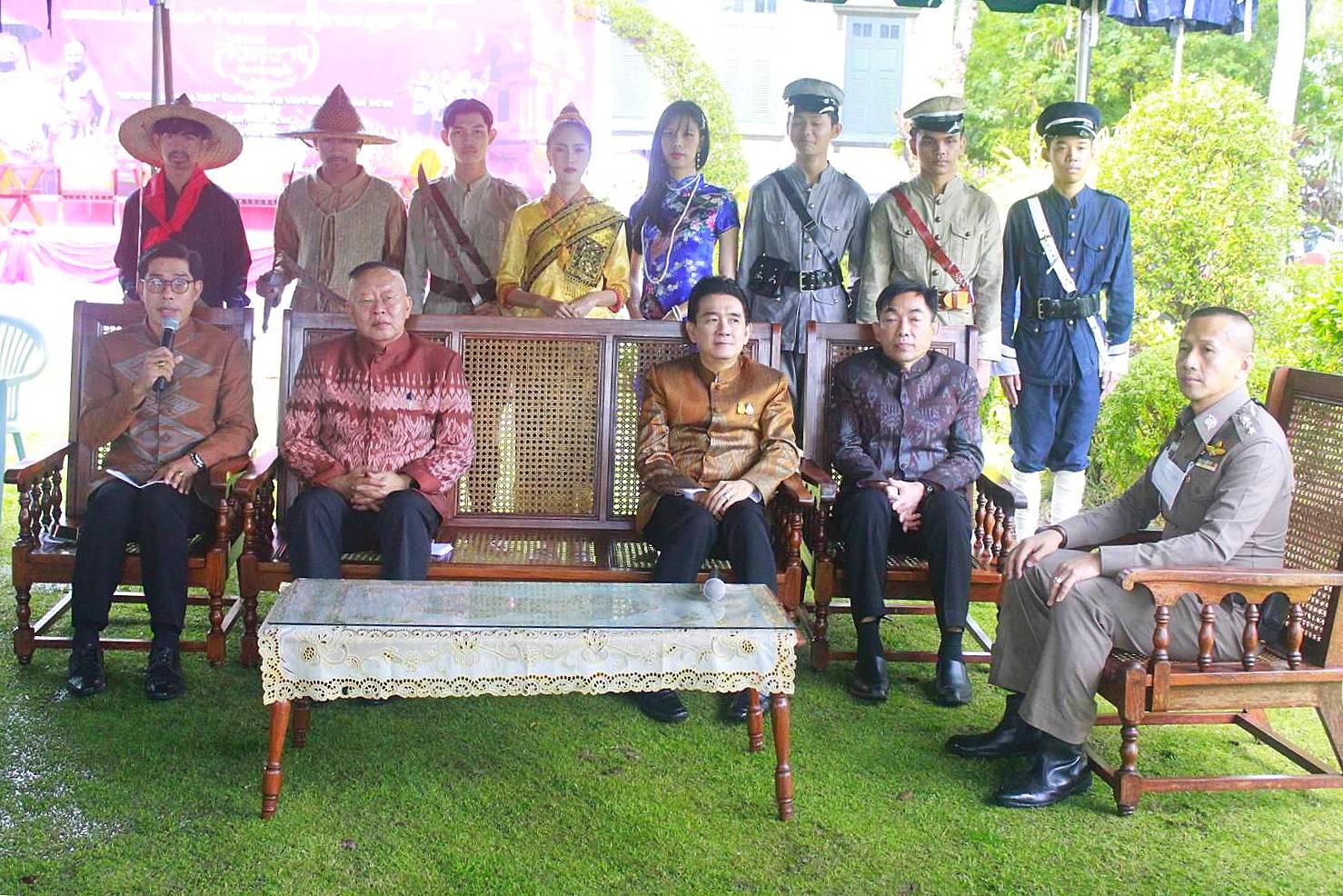 พช.หนองคาย ร่วมงานแถลงข่าวการจัดงาน “ฉลองอนุสาวรีย์ ใต้ร่มพระบารมี ๑๙๔ ปี เมืองหนองคาย และงานกาชาด พ.ศ.๒๕๖๔”