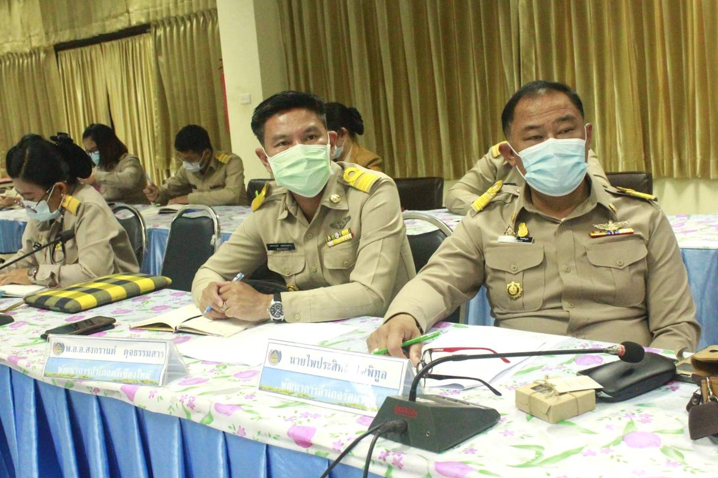 พช.หนองคาย ร่วมรับฟังการประชุมสร้างความเข้าใจในการขับเคลื่อนโครงการเสริมสร้างและพัฒนาผู้นำการเปลี่ยนแปลง ผ่านระบบวิดีทัศน์ทางไกล (Video Conference)