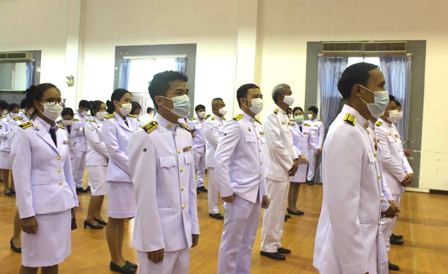 พช.หนองคาย ร่วมงานรัฐพิธี “วันที่ระลึกพระบาทสมเด็จพระพุทธเลิศหล้านภาลัย ประจำปีพุทธศักราช 2564”