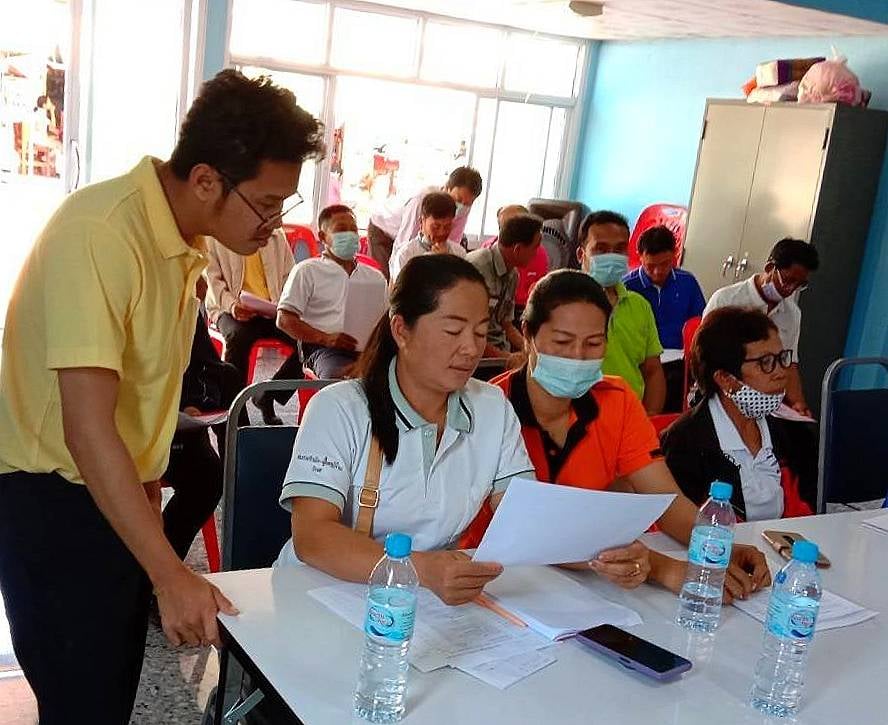 พช.หนองคาย ดำเนินโครงการการจัดทำสารสนเทศตำบลต้นแบบเพื่อการพัฒนาคุณภาพชีวิต ดำเนินการในระดับจังหวัด ประจำปี พ.ศ. 2564 ณ ตำบลนาดี อำเภอเฝ้าไร่ จังหวัดหนองคาย