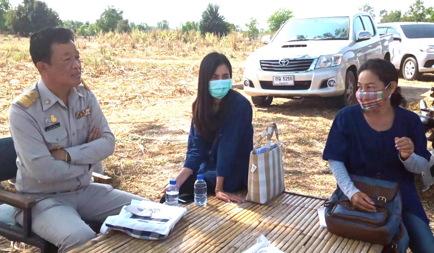 พช.หนองคาย ลงพื้นที่ติดตามการดำเนินงานโครงการพัฒนาพื้นที่ต้นแบบการพัฒนาคุณภาพชีวิตตามหลักทฤษฎีใหม่ ประยุกต์สู่ “โคก หนอง นา โมเดล” ในระดับอำเภอ และ การปฏิบัติหน้าที่นักพัฒนาพื้นที่ต้นแบบ(นพต.)ตามโครงการฯ ในพื้นที่อำเภอสระใคร