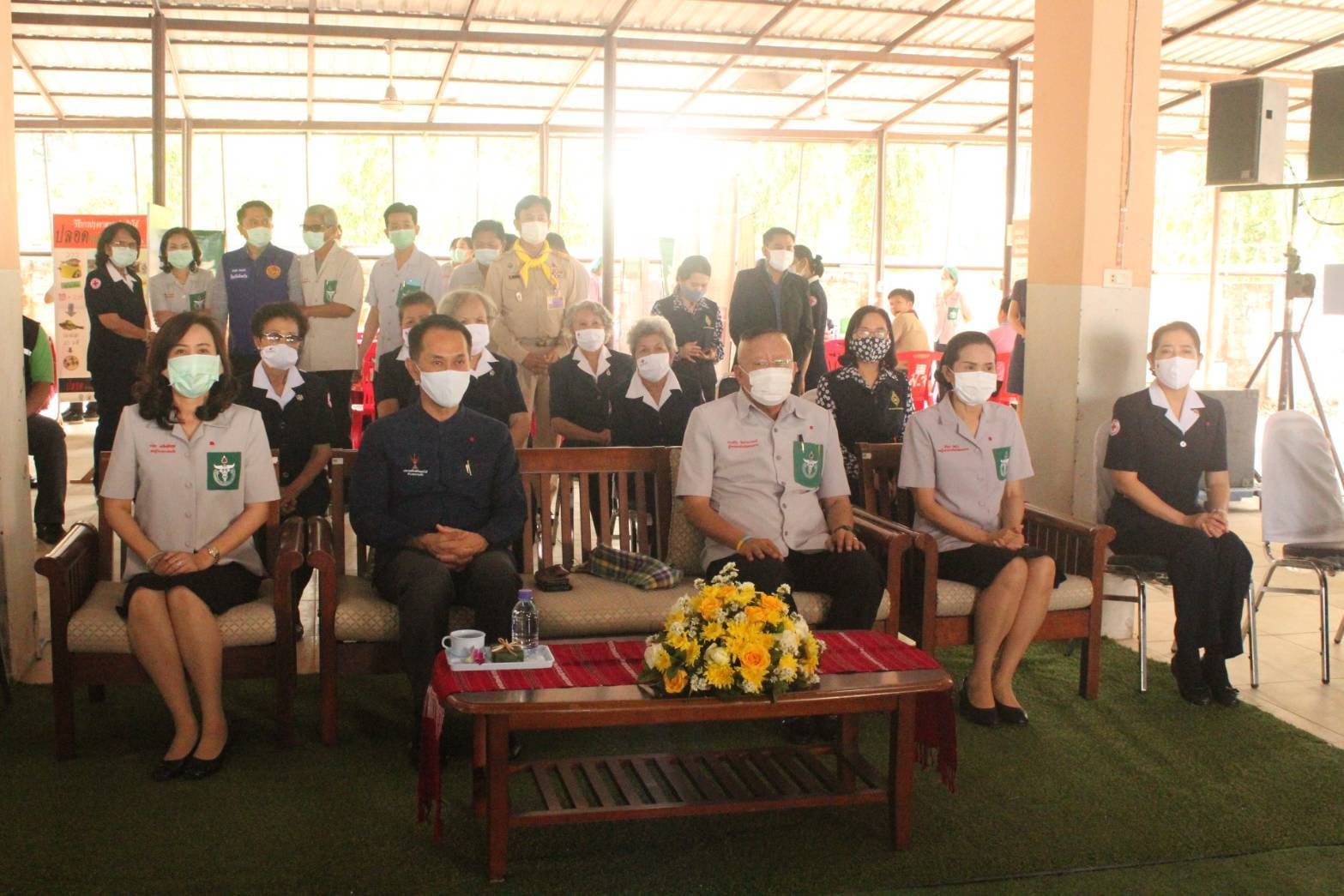 พช.หนองคาย​ ร่วมโครงการการบริการจังหวัดเคลื่อนที่แบบบูรณาการ​และหน่วยบำบัดทุกข์​ บำรุงสุข​ จังหวัดหนองคาย​ ณ​ บริเวณโรงเรียนพานพร้าว​ ตำบลพานพร้าว​ อำเภอศรีเชียงใหม่​