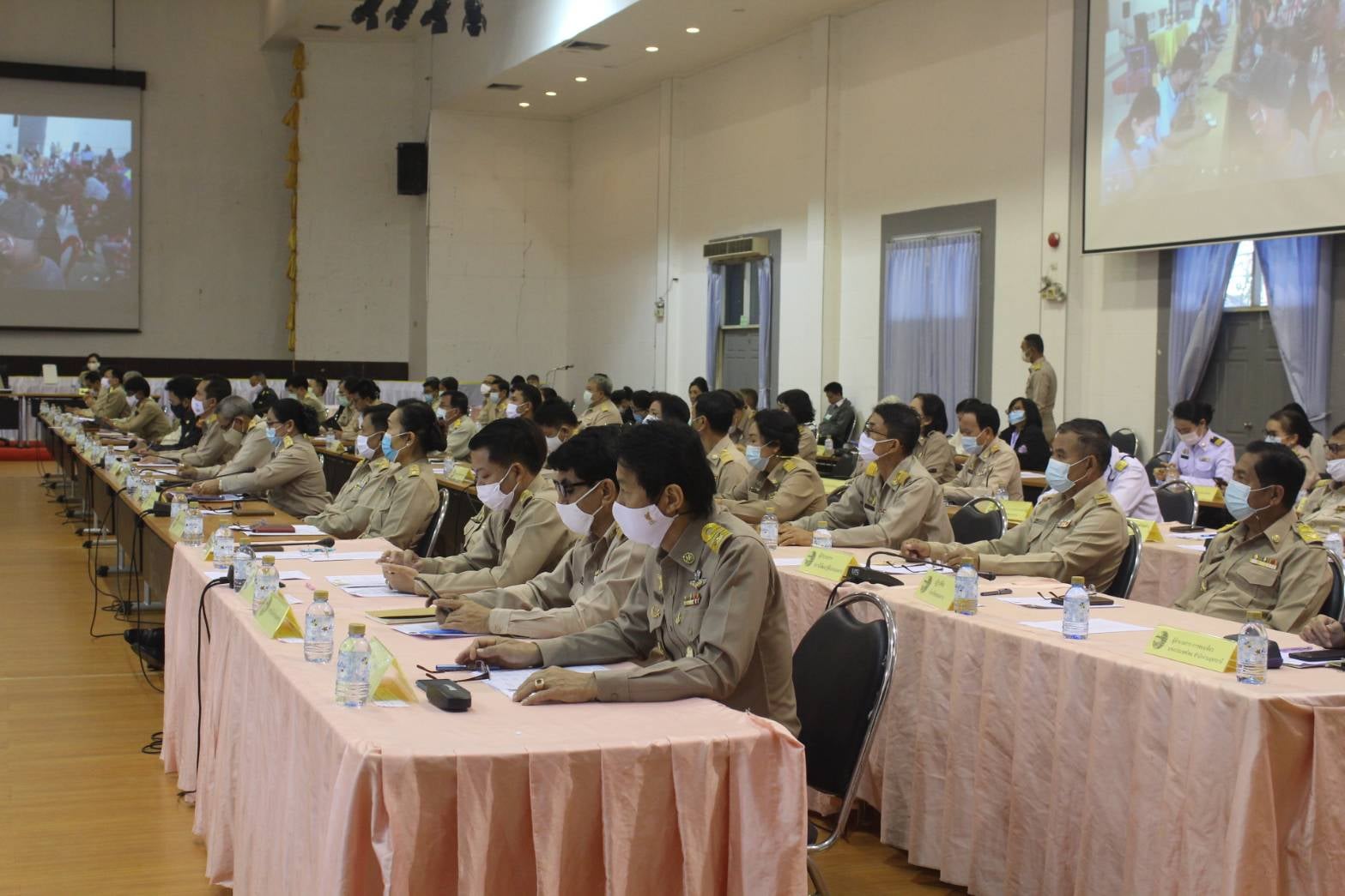 พช.หนองคาย ร่วมประชุมคณะกรมการจังหวัดและหัวหน้าส่วนราชการประจำจังหวัด​ ครั้งที่​ 2/2564