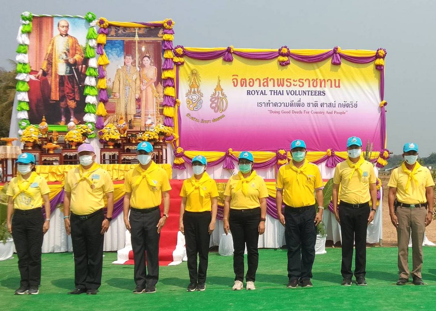 พช.หนองคาย เข้าร่วมกิจกรรมจิตอาสาพัฒนา เพื่อถวายเป็นพระราชกุศล เนื่องในวันที่ระลึก พระบาทสมเด็จพระพุทธเลิศหล้านภาลัย