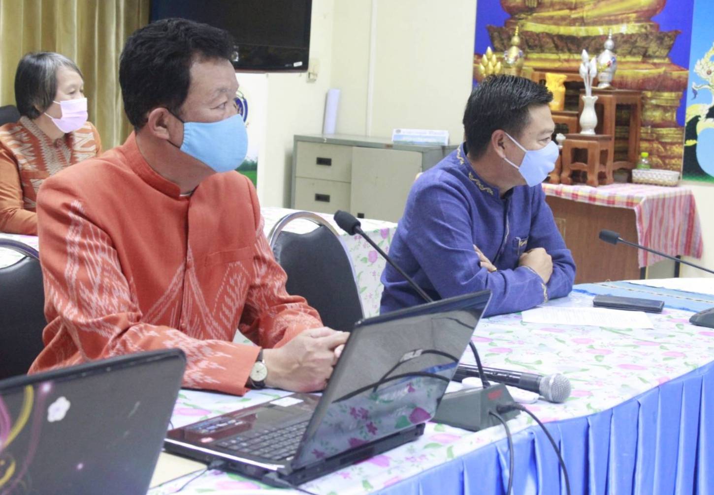 จังหวัดหนองคาย เปิดโครงการพัฒนาผลิตภัณฑ์สินค้าชุมชน กิจกรรมส่งเสริมผลิตภัณฑ์ภูมิปัญญาผ้าไทย ประจำปีงบประมาณ พ.ศ. 2564