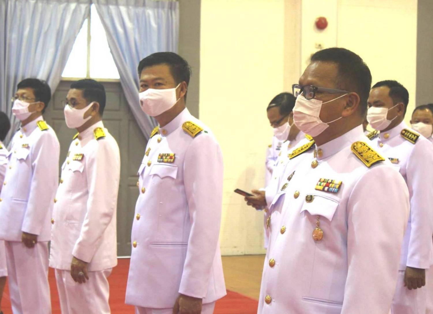 พช.หนองคาย ร่วมพิธีถวายราชสักการะแด่พระบาทสมเด็จพระบรมชนกาธิเบศร มหาภูมิพลอดุลยเดชมหาราช บรมนาถบพิตร “พระบิดาแห่งมาตรฐานการช่างไทย” เนื่องในวันมาตรฐานฝีมือแรงงานแห่งชาติ