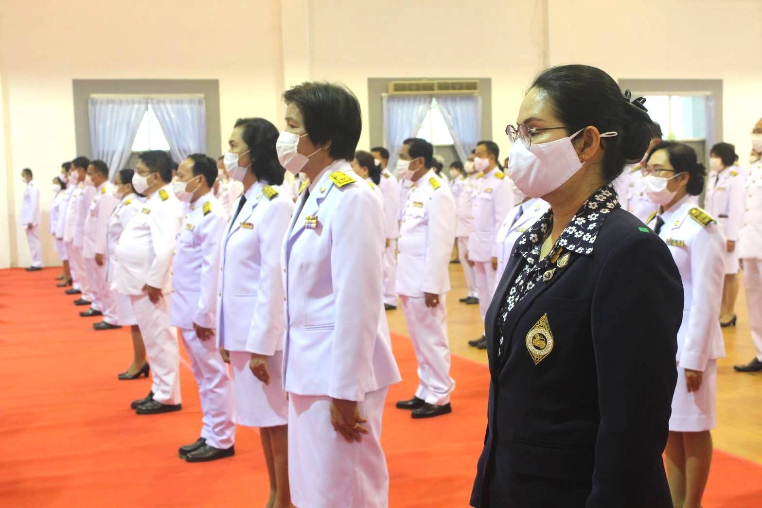 พช.หนองคาย ร่วมพิธีถวายราชสักการะแด่พระบาทสมเด็จพระบรมชนกาธิเบศร มหาภูมิพลอดุลยเดชมหาราช บรมนาถบพิตร “พระบิดาแห่งมาตรฐานการช่างไทย” เนื่องในวันมาตรฐานฝีมือแรงงานแห่งชาติ