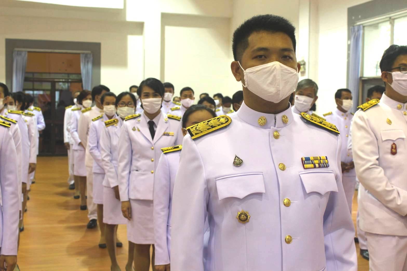 พช.หนองคาย ร่วมพิธีถวายราชสักการะแด่พระบาทสมเด็จพระบรมชนกาธิเบศร มหาภูมิพลอดุลยเดชมหาราช บรมนาถบพิตร “พระบิดาแห่งมาตรฐานการช่างไทย” เนื่องในวันมาตรฐานฝีมือแรงงานแห่งชาติ