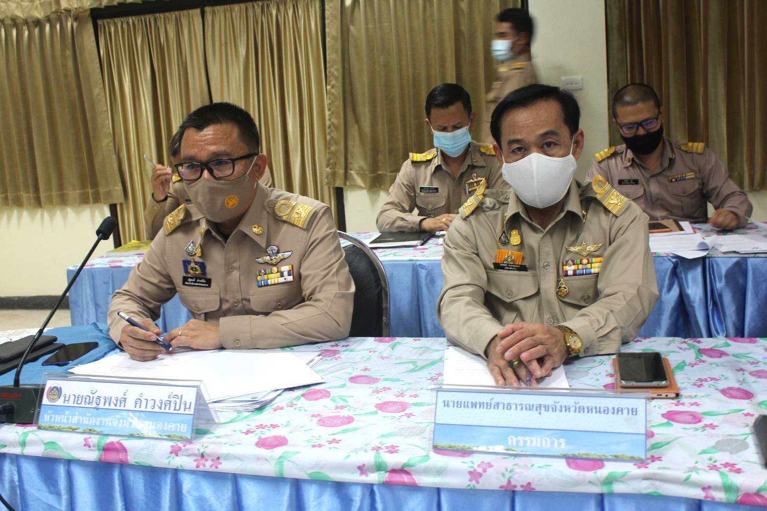 จังหวัดหนองคาย ประชุมคณะกรรมการขับเคลื่อนศูนย์แสดงและจำหน่ายผลิตภัณฑ์ OTOP จังหวัดหนองคาย ครั้งที่ 2/2564