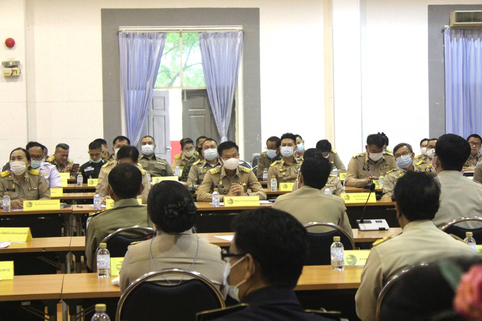 พช.หนองคาย ร่วมประชุมคณะกรมการจังหวัดและหัวหน้าส่วนราชการประจำจังหวัด ครั้งที่ 3/2564