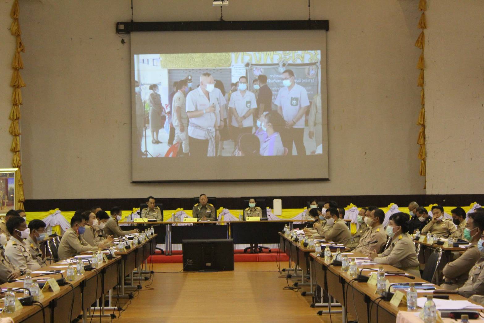 พช.หนองคาย ร่วมประชุมคณะกรมการจังหวัดและหัวหน้าส่วนราชการประจำจังหวัด ครั้งที่ 3/2564
