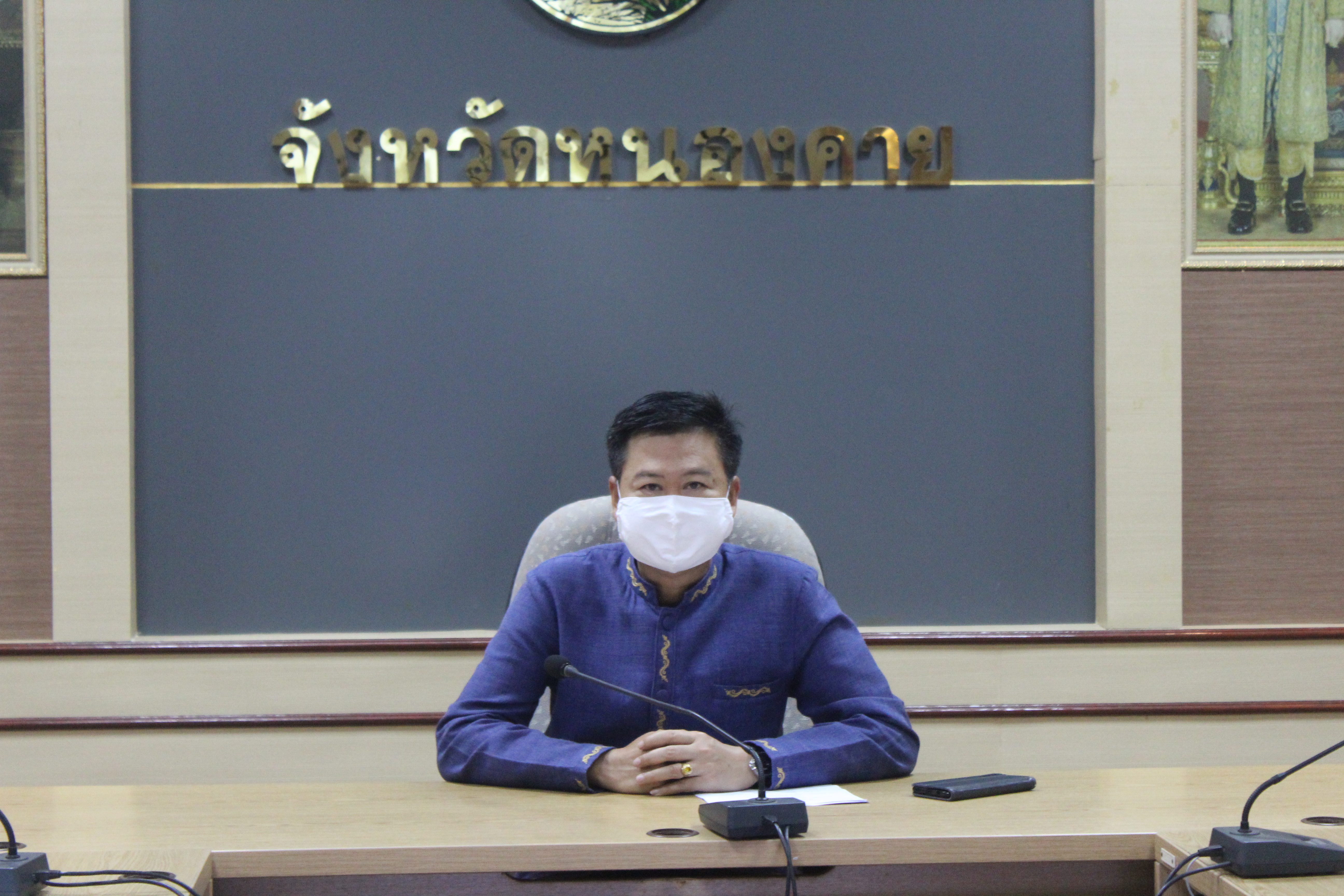 พช.หนองคาย ร่วมรับฟังการประชุมกรมการพัฒนาชุมชน ครั้งที่ 3/2564 ผ่านระบบวีดีทัศน์ทางไกล (Video Conference)