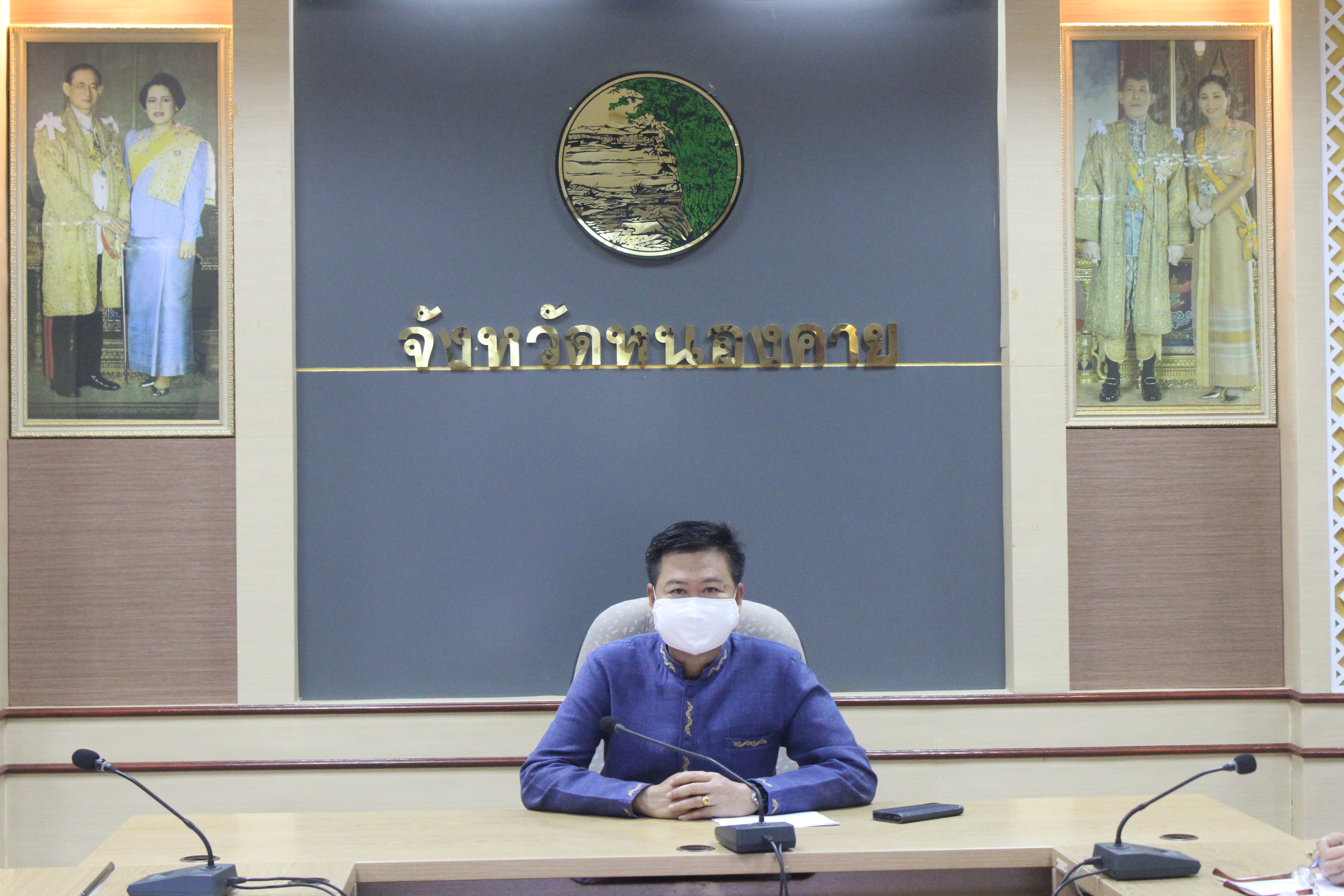 พช.หนองคาย ร่วมรับฟังการประชุมกรมการพัฒนาชุมชน ครั้งที่ 3/2564 ผ่านระบบวีดีทัศน์ทางไกล (Video Conference)